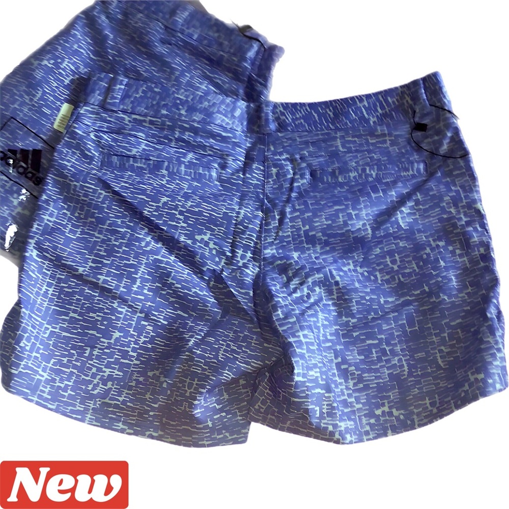 ๐ Adidas golf shorts purple with pattern 72 - Picture 9 of 16